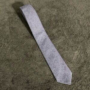 Vintage Oscar de la Renta Navy Wool Men’s Tie